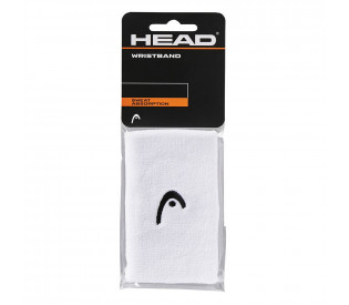 Напульсники HEAD 5" ширина 12,7см, 90% нейлон, 10% эластан, белый